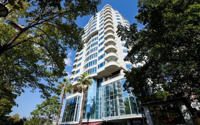 Отель Sky Hotel Албания, Тирана - отзывы, цены и фото номеров - забронировать отель Sky Hotel онлайн вид на фасад