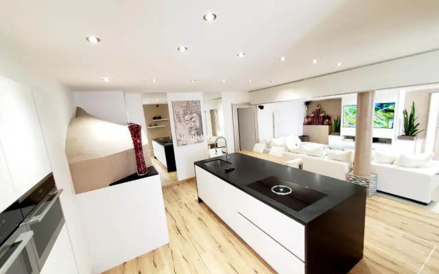 Appartement de standing en bord de lac