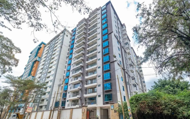 Stunning studio with scenic views -kilimani