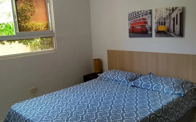 CH2 Comodo apartamento amoblado en condominio RNT 1O8237