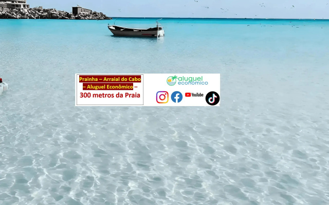 Arraial do Cabo - Prainha - Aluguel econômico