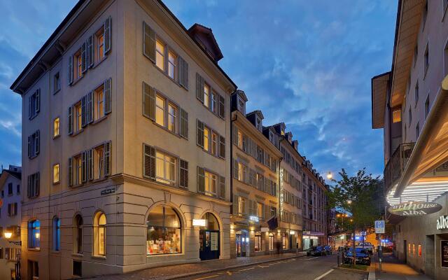 Sorell Hotel Rütli вид на фасад