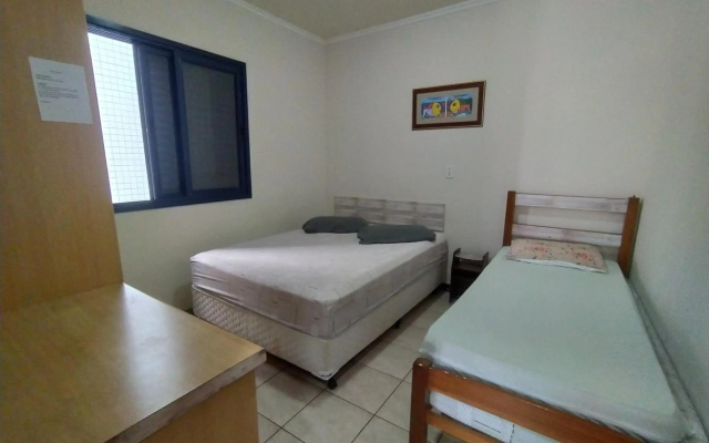 Sirlei Ubatuba - Ap 12-2, 50m do mar com sacada gourmet