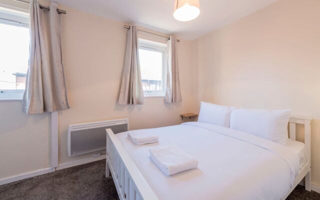 Отель 3 Bedroom Flat in Northern Quarter Manchester комната для гостей