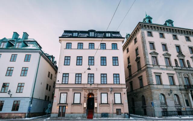 Отель Gamla Stan Стокгольм вид на фасад