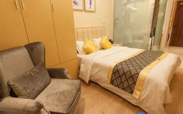 Sweetome Boutique Apartment (Yangzhou Railway Station Jinghua City)