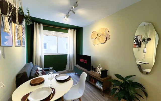 Apartamentos com piscina e academia