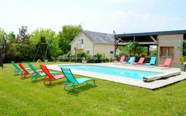 Gîte Saint-Paterne-Racan, 4 pièces, 6 personnes - FR-1-381-286