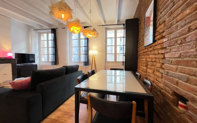 Le Vogue -6p- Le Charme Toulousain en Hypercentre