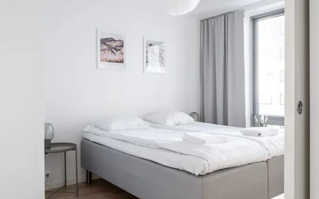 Stylish New 1BR Home with Sauna, Hosts 4 Guests