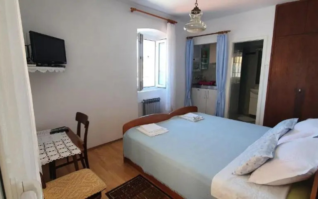 1. A studio apartment with a view