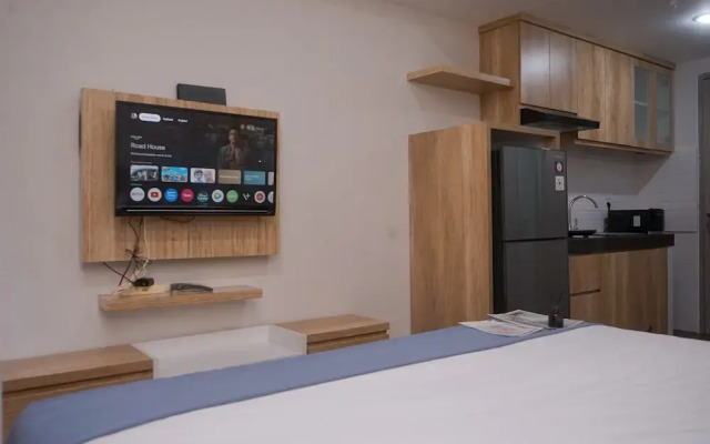 Comfy Designed Studio Apartment At Anwa Residence