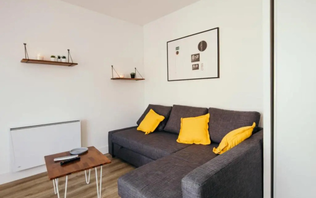 Studio Méan ☆ Near Airbus And Chantiers Atlantique - Wifi - Parking ☆