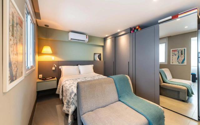 Pinheiros Faria Lima, Novo, 38M2, WIFI500MB