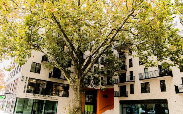 Апартаменты Mojito Apartments - Botanica Ii Вроцлав вид на фасад
