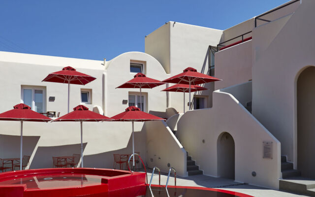 Art Hotel Santorini вид на фасад