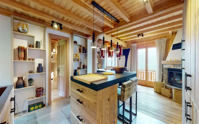 Beautiful Chalet in Le Bouveret With Garden