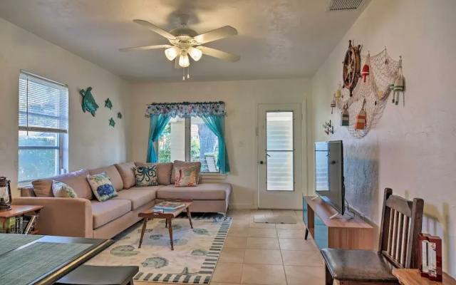 Walk to Beach: Pet-friendly Treasure Island Home