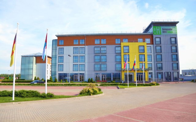 Амбассадор Калуга в Калуге 1 отзыв об отеле, цены и фото номеров - забронировать гостиницу Амбассадор Калуга онлайн вид на фасад