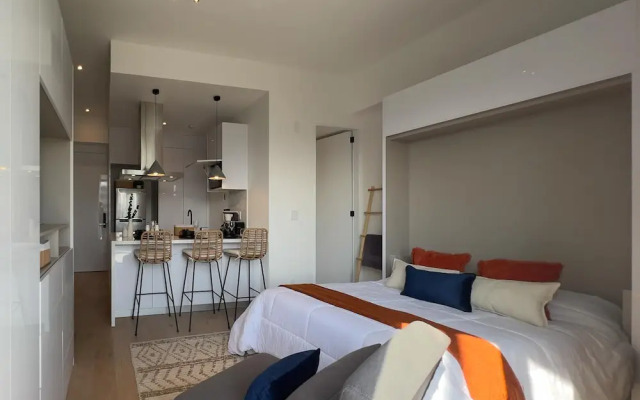Elegante loft de 1BR en Roma Norte