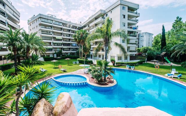 Отель Ona Jardines Paraisol Испания, Салоу - отзывы, цены и фото номеров - забронировать отель Ona Jardines Paraisol онлайн вид на фасад