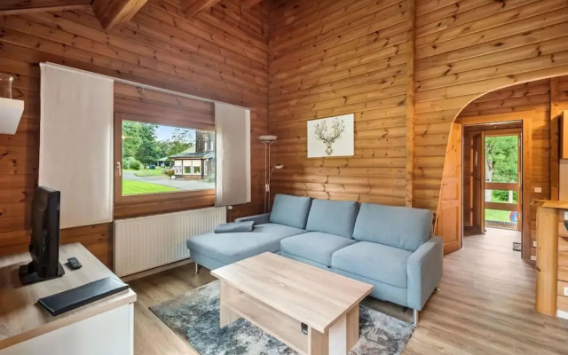 Finnische Blockhausstilhauser im Harz