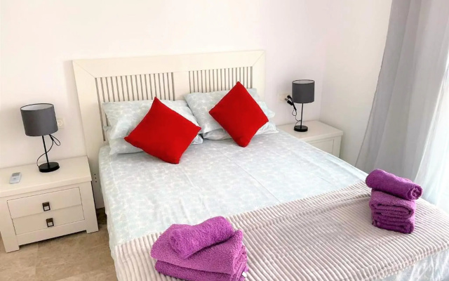 Pleasant apartment in Almerimar with shared pool