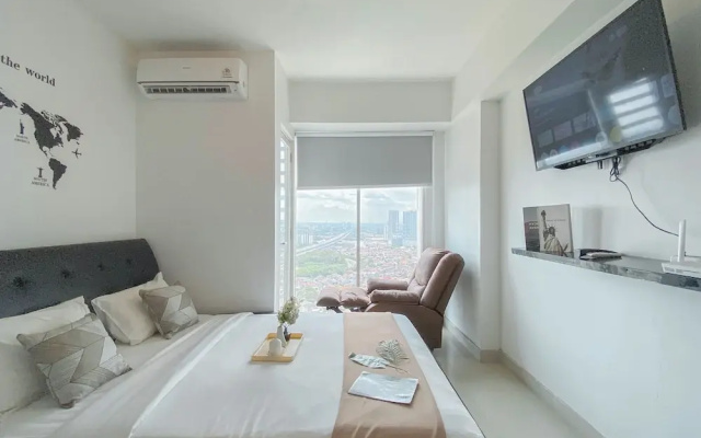 Homey 1BR without Living Room at Grand Kamala Lagoon Apartment