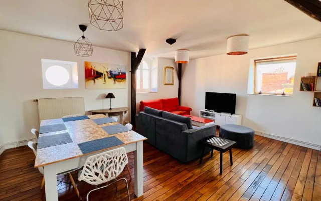 Appartement coeur centre-ville cosy et chaleureux rue Carnot