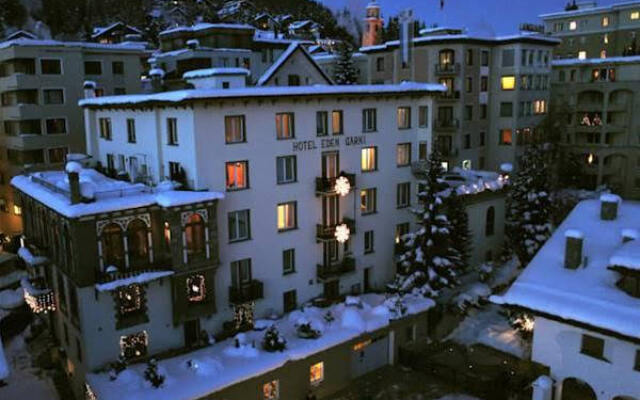 Отель Unique Hotel Eden Superior Швейцария, Санкт-Мориц - отзывы, цены и фото номеров - забронировать отель Unique Hotel Eden Superior онлайн вид на фасад