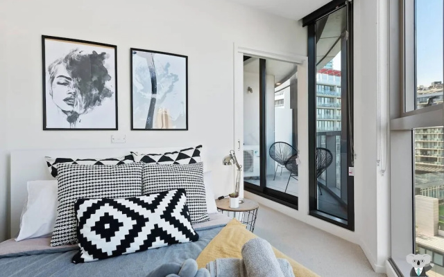 Southbank Modern 2 Bed Apt NGV Botanical Gardens Vsb068