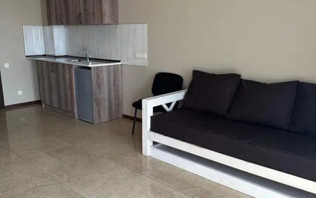 Апартаменты Mgzavrebi Gonio Beachfront Studio Sea View