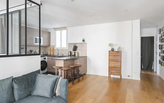 Modern Apartment - 2br-4p- Canal Saint-martin