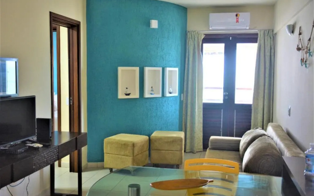 Apto luxo - Pé na areia - Flat Elegance