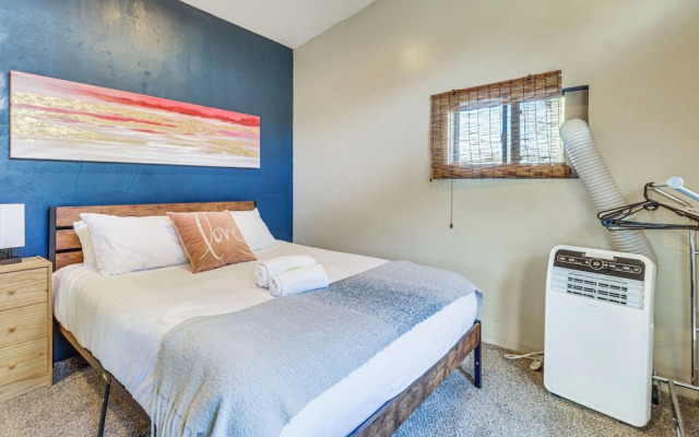 Deck & Home Office: Walkable Albuquerque Home