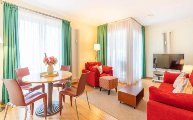 Kaiservillen Heringsdorf - Appartement mit 1 Schlafzimmer und Balkon D121