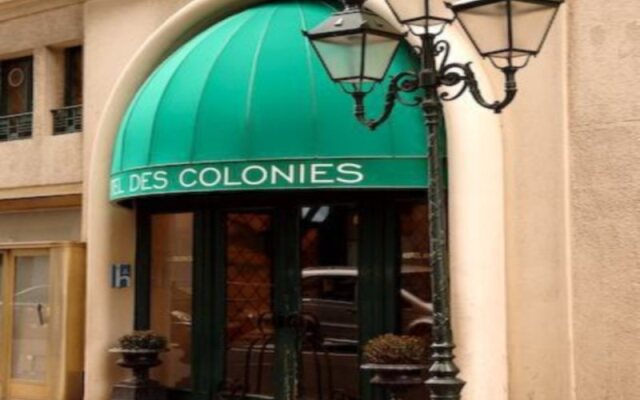 Отель Des Colonies Брюссель вид на фасад