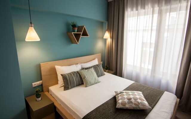 Отель Dynasta Central Suites комната для гостей