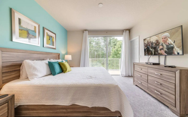 Pleasant villa with private pool near Disney