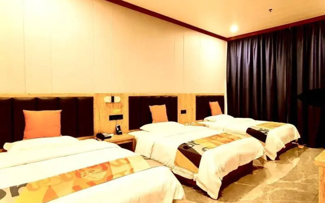 Shell Hotel Guangxi Fangchenggang North High-Speed Railway Station