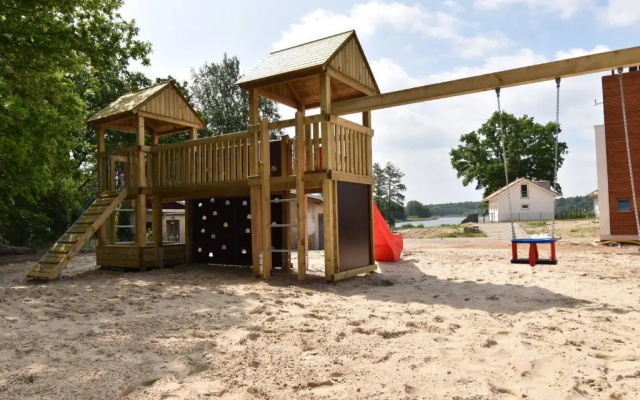 5 Sterne-Ferienhaus-See-Sauna-Kamin-Garten im Naturpark