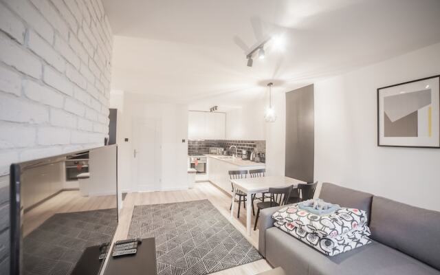 Апартаменты Pawlicki Apartment with Sea View Сопот комната для гостей
