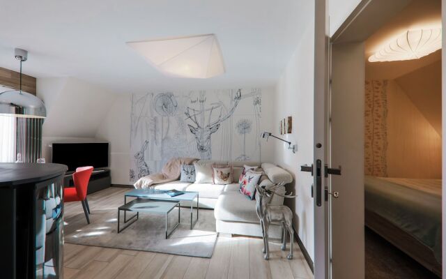 Отель InspiroApart Luxury Mountain Views Косцелиско комната для гостей