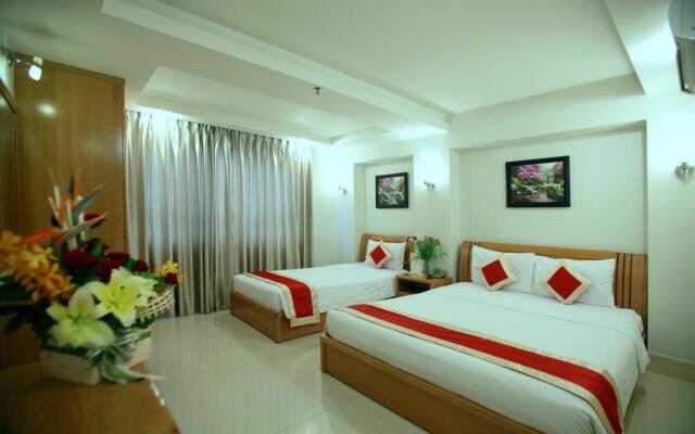 Отель Lucky Star Hotel 146 Nguyen Trai Вьетнам, Хошимин - отзывы, цены и фото номеров - забронировать отель Lucky Star Hotel 146 Nguyen Trai онлайн комната для гостей