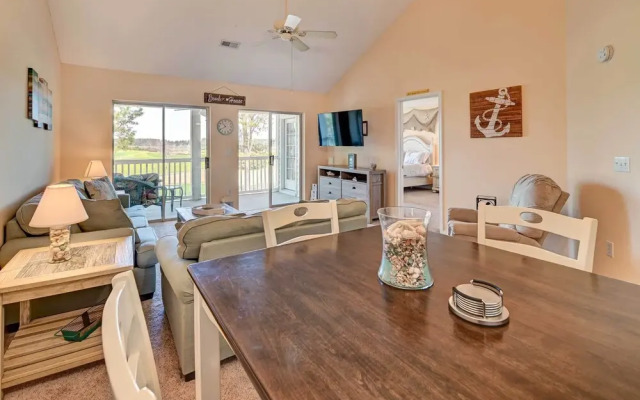 Myrtle Beach Beach Golf Villa w/ Community Pool!