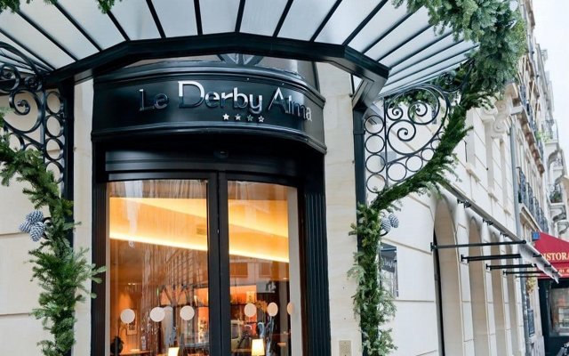 Отель Le Derby Alma Франция, Париж - 2 отзыва об отеле, цены и фото номеров - забронировать отель Le Derby Alma онлайн вид на фасад
