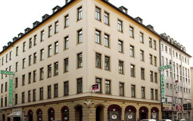 Отель Бутик-Отель Germania Германия, Мюнхен - - забронировать отель Бутик-Отель Germania, цены и фото номеров вид на фасад