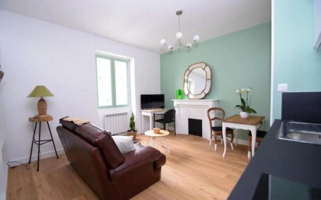 Superbe studio cosy plage de l'écluse 200m