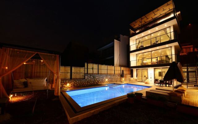 Villa Zeki by Akdenizvillam Турция, Калкан - отзывы, цены и фото номеров - забронировать отель Villa Zeki by Akdenizvillam онлайн вид на фасад