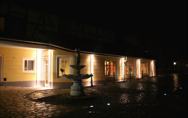 Отель Landhotel Groß Schneer Hof вид на фасад